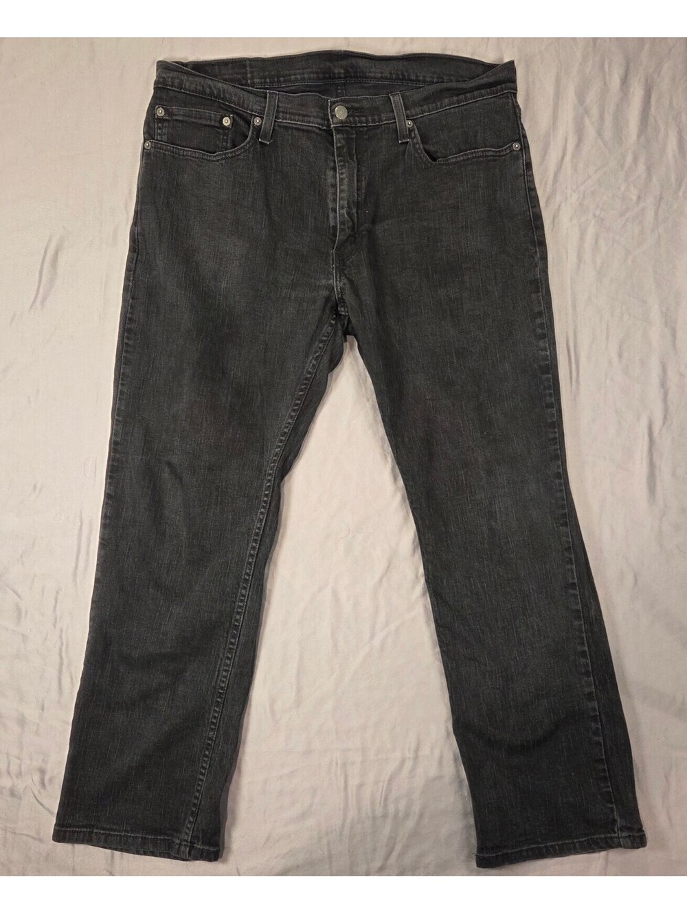 Levi's 559 Men's Jeans 36x30 Black Relaxed Straight Stretch Denim 00559-0239